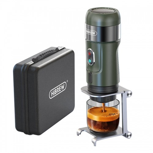 Portable Coffee Machine with case HiBREW H4B_GN image 1