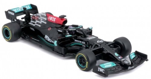 BBURAGO 1:43 auto model Mercedes AMG F1 W12 E Performance, 18-38058 (#44) image 1