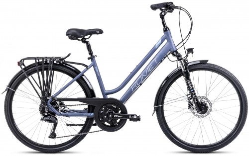 Velosipēds Romet Gazela 26 3 CS 2024 dark blue-bright blue-15" / S image 1