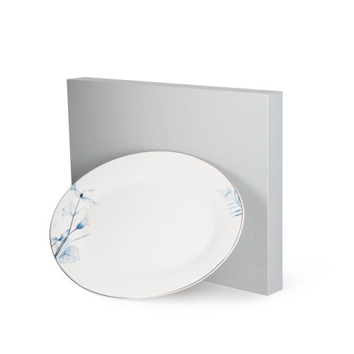 Fissman Ovāls porcelāna servēšanas trauks Lyon 30 cm image 1