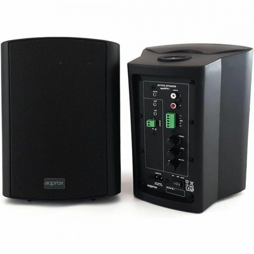 PC Speakers APPROX APPSPK+BK Black 60 W image 1