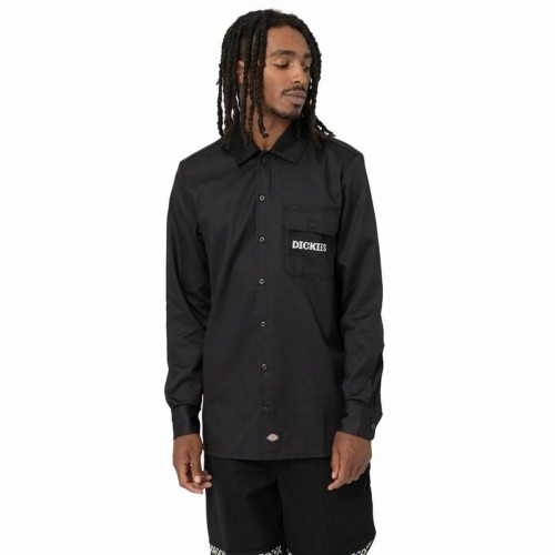 Men’s Long Sleeve Shirt Dickies Wichita Black image 1