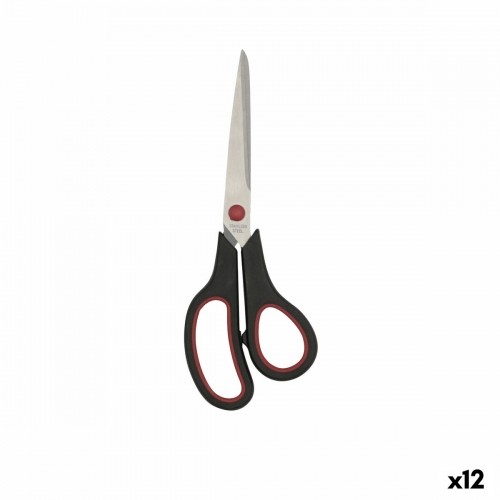 Кухонные ножницы Quid Rico Чёрный Красный Металл 21 cm (12 штук) image 1