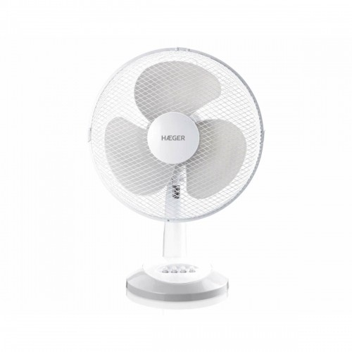 Table Fan Haeger FA016007A 45 W White image 1