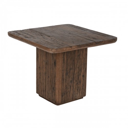 Side table Home ESPRIT Brown Recycled Wood 61 x 61 x 50 cm image 1