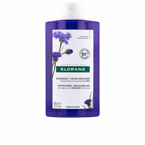 Colour Neutralising Shampoo Klorane Centaureas Bio 400 ml image 1