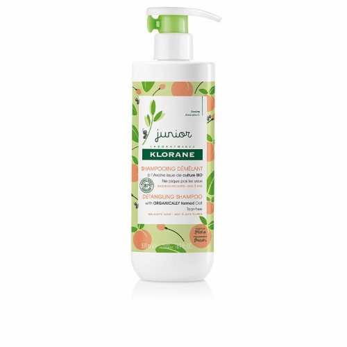 Detangling shampoo Klorane Junior Peach 500 ml image 1