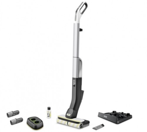 Karcher Kärcher FC 4-4 Stick vacuum Battery Dry&wet Bagless Black, Grey 2.5 Ah image 1