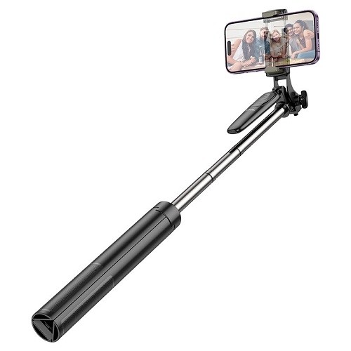 Selfie Stick HOCO K19, Tripod, 157cm, BT image 1