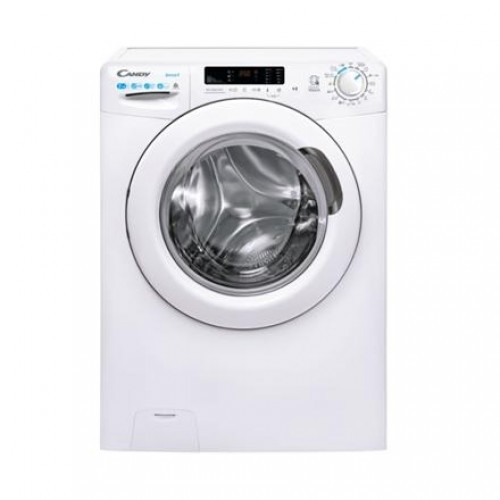Candy | Washing Machine with Dryer | CSWS 4752DWE/1-S | Energy efficiency class E | Front loading | Washing capacity 7 kg | 1400 RPM | Depth 53 cm | Width 60 cm | Display | LCD | Drying system | Drying capacity 5 kg | Steam function | White image 1