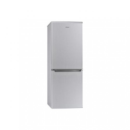 Candy | Refrigerator | CHCS 514EX | Energy efficiency class E | Free standing | Combi | Height 151 cm | Fridge net capacity 138 L | Freezer net capacity 69 L | 40 dB | Stainless steel image 1