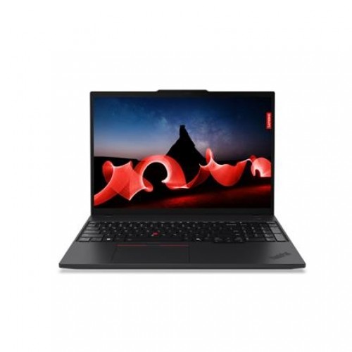 Lenovo ThinkPad T16 Gen 3 | Black | 16 " | IPS | WUXGA | 1920 x 1200 pixels | Anti-glare | Intel Core U7 | 155U | 16 GB | SO-DIMM DDR5 | SSD 512 GB | Intel Graphics | Windows 11 Pro | 802.11ax | Bluetooth version 5.3 | LTE Upgradable | Keyboard language N image 1