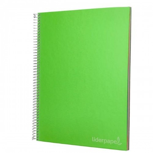 Notebook Liderpapel BA96 Green A4 140 Sheets image 1
