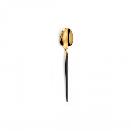 Set of Spoons Amefa Soprano Black Golden Metal Stainless steel Coffee 12 Units image 1