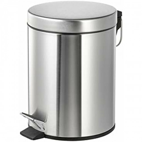Waste bin with pedal Q-Connect KF11292 Metal 10 L image 1