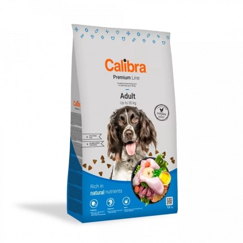 CALIBRA Premium Line Adult Chicken - dry dog food - 12kg image 1
