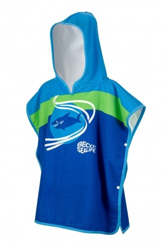 Children's hooded towel BECO Sealife 6 blue S image 1