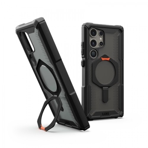 UAG Plasma XTE Kickstand Case for Samsung Galaxy S24 Ultra 5G - Black and Orange image 1