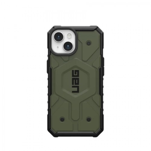 UAG Pathfinder MagSafe case for iPhone 15 - green image 1