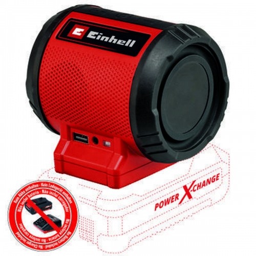Portable Bluetooth Speakers Einhell Scorpion 3 Black 3 W image 1