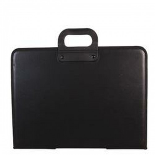 Zippered document holder Q-Connect KF00278 Black PVC image 1