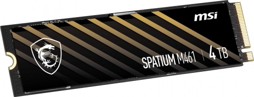 MSI SPATIUM M461 PCIe 4.0 NVMe M.2 4TB PCI Express 4.0 3D NAND image 1