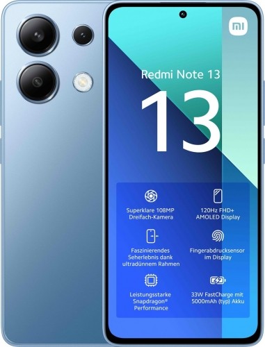 Smartfon Xiaomi Redmi Note 13 6/128GB Blue image 1