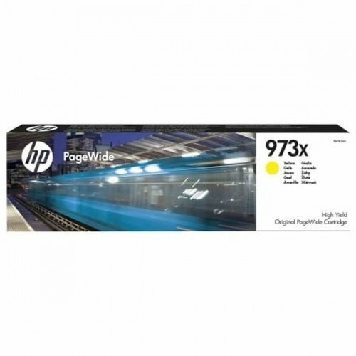 Картридж с оригинальными чернилами HP F6T83AE Жёлтый image 1