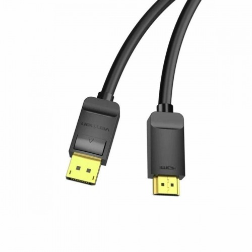 Кабель HDMI Vention HADBG 1,5 m Чёрный image 1