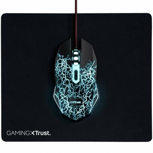 Mouse Trust Gaming 24752 Black Mouse Mat image 1