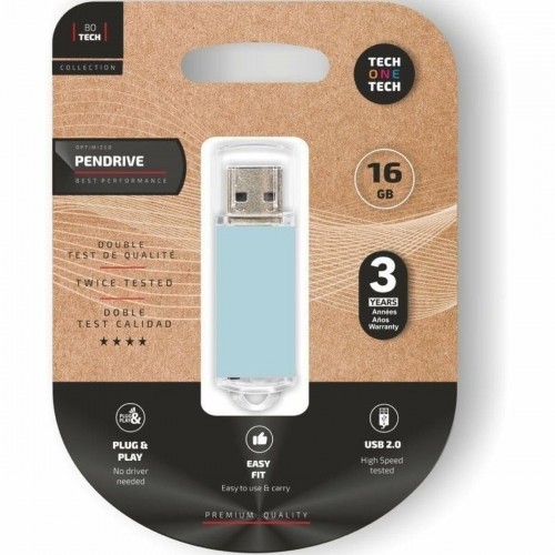 Pendrive Tech One Tech TEC3010-16 16 GB USB 2.0 image 1