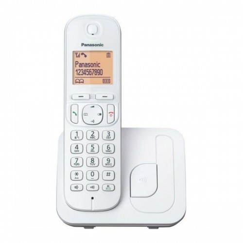 Wireless Phone Panasonic KX-TGC210SPW White Amber image 1