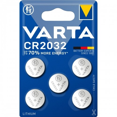 Литиевые таблеточные батарейки Varta 06032 101 415 3 V (5 штук) image 1