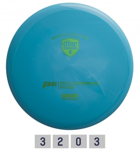 Discgolf DISCMANIA Putter S-LINE P3X teal 3/2/0/3 image 1