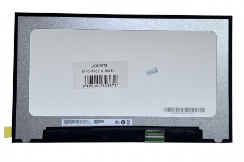 AUO Матрица 14.0" 1920x1080 FHD, LED, SLIM,  IPS, 60Hz, матовая, 40pin (справа), A+ image 1