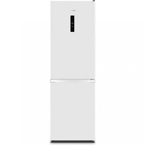 Gorenje White | Display | Energy efficiency class E | Freezer net capacity 97 L | Fridge net capacity 207 L | Height 186 cm | No Frost system | 39 dB | N619EAW4 | Free standing | Combi image 1