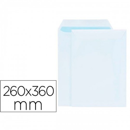 Envelopes Liderpapel SL39 White Paper 260 x 360 mm (250 Units) image 1