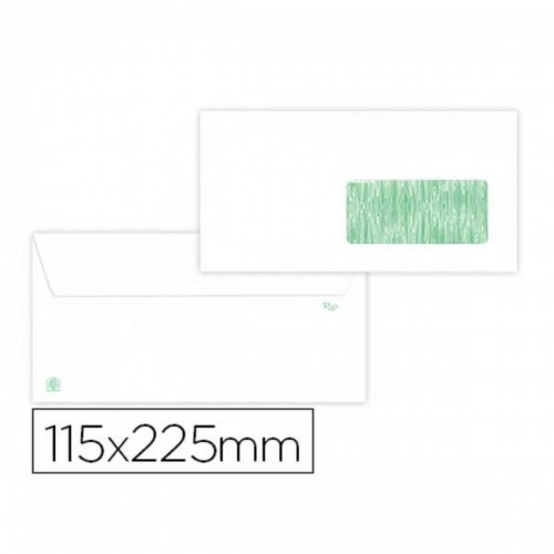 конверты Liderpapel SL38 Белый бумага 115 x 225 mm (25 штук) image 1