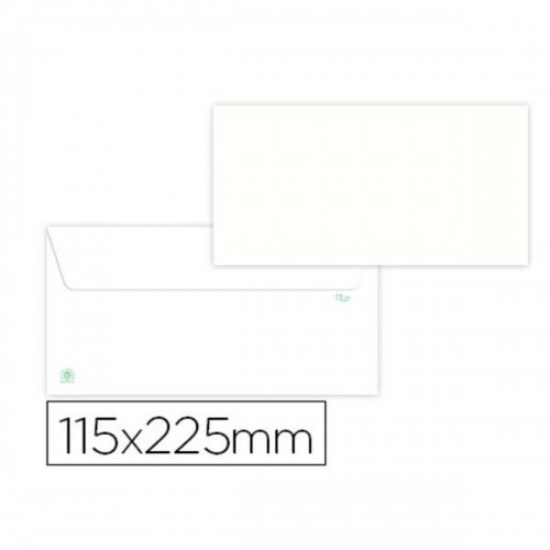 Envelopes Liderpapel SL37 White Paper 115 x 225 mm (250 Units) image 1