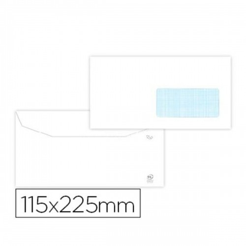 конверты Liderpapel SL36 Белый бумага 115 x 225 mm (25 штук) image 1