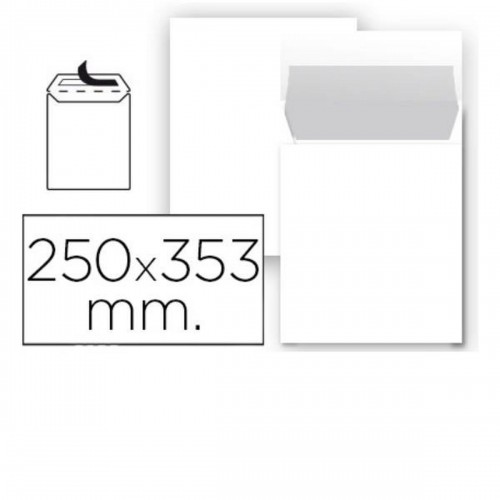 Aploksnes Liderpapel SB91 Balts Papīrs 250 x 353 mm (1 gb.) (25 gb.) image 1