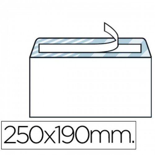 Aploksnes Liderpapel SB16 Balts Papīrs 190 x 250 mm (250 gb.) image 1