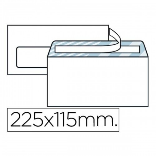 Aploksnes Liderpapel SB09 Balts Papīrs 115 x 225 mm (25 gb.) image 1