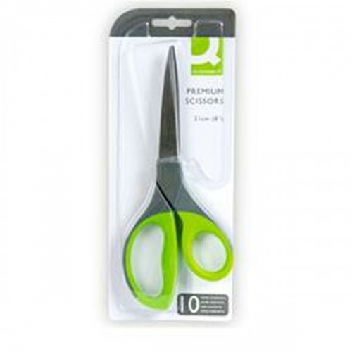 Scissors Q-Connect KF03987 Green Wood Metal Stainless steel image 1