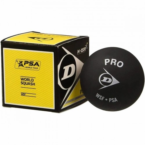 Мяч для сквоша Dunlop Revelation Pro Чёрный Чёрный/Жёлтый image 1