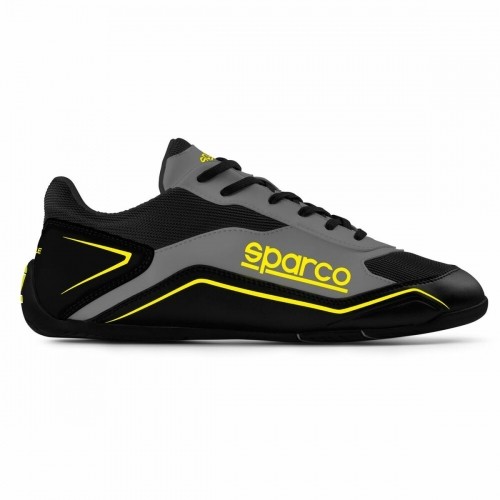 Racing Ankle Boots Sparco S-POLE Black/Yellow 36 image 1