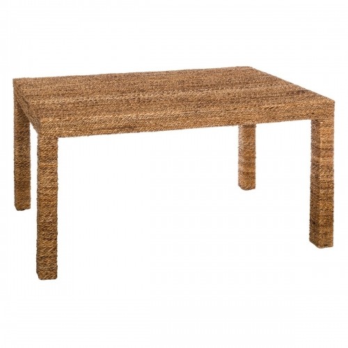 Dining Table Natural Natural Fibre 150 x 80 x 75 cm image 1