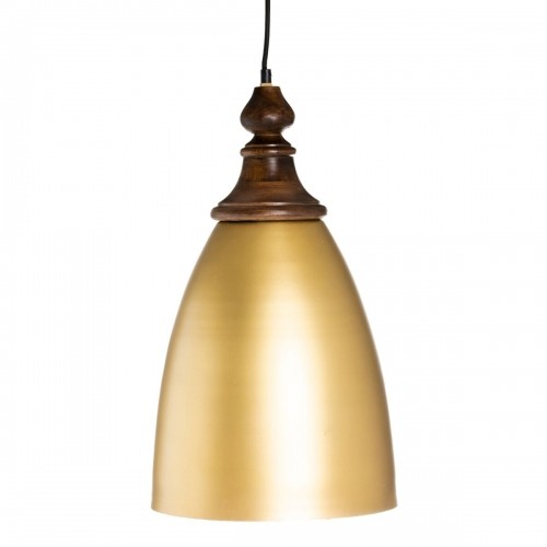 Bigbuy Home Потолочный светильник Позолоченный Железо Древесина манго 40 W 220-240 V 30 x 30 x 53 cm image 1