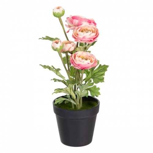 Decorative Plant Polyester Polyethylene Iron Flower 12,5 x 12,5 x 37 cm image 1