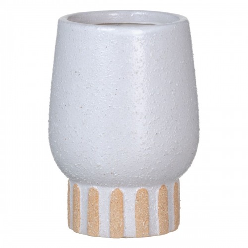 Bigbuy Home Vāze Balts Keramika 12,5 x 12,5 x 18 cm image 1